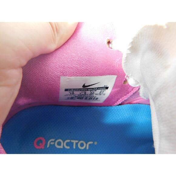 Ladies Size 10 RARE Breast Cancer Ribbon Nike Hyperfuse White/Pink 525021-101 - Picture 12 of 12